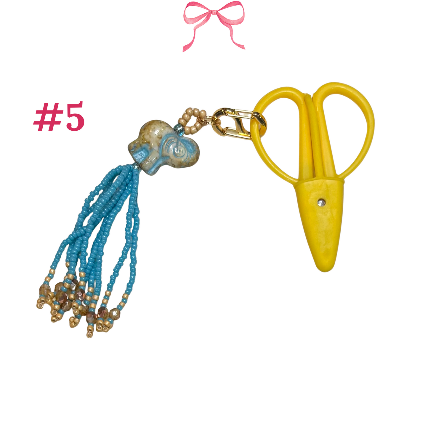 Elephant Scissor Fob with Snips