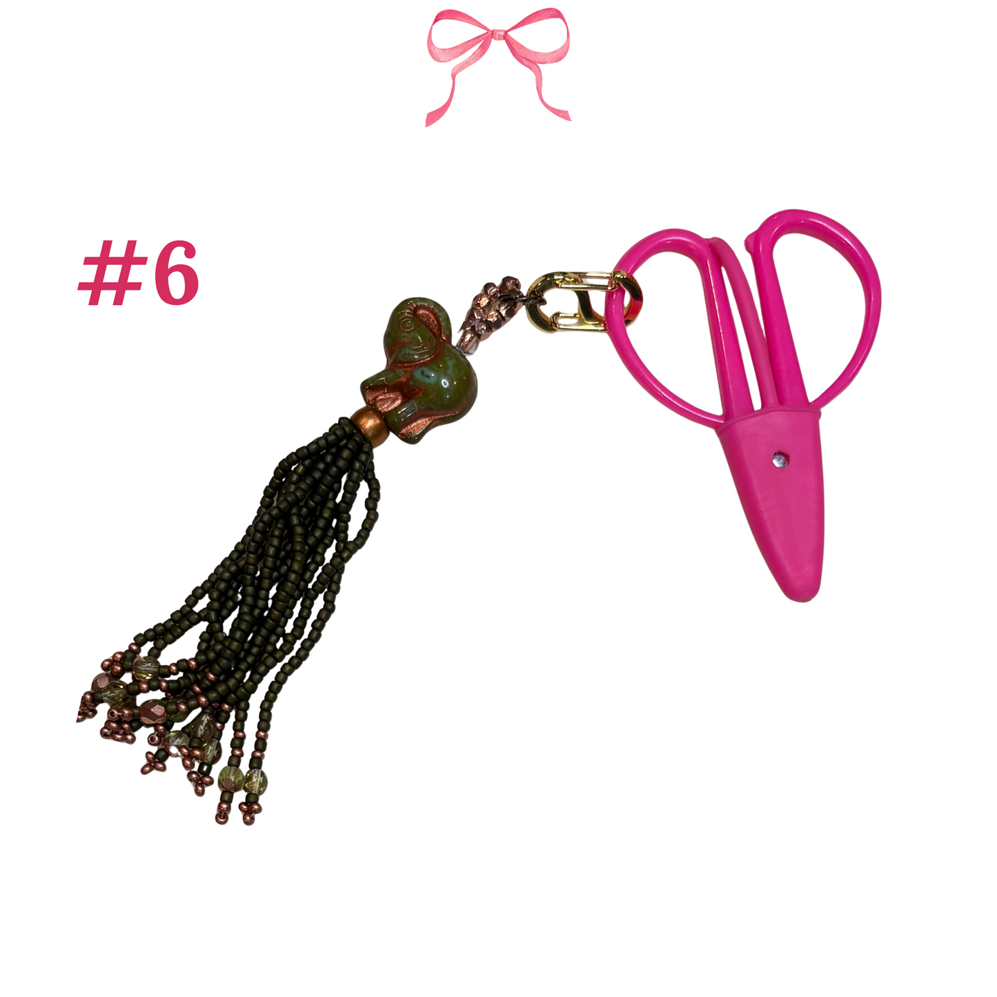 Elephant Scissor Fob with Snips