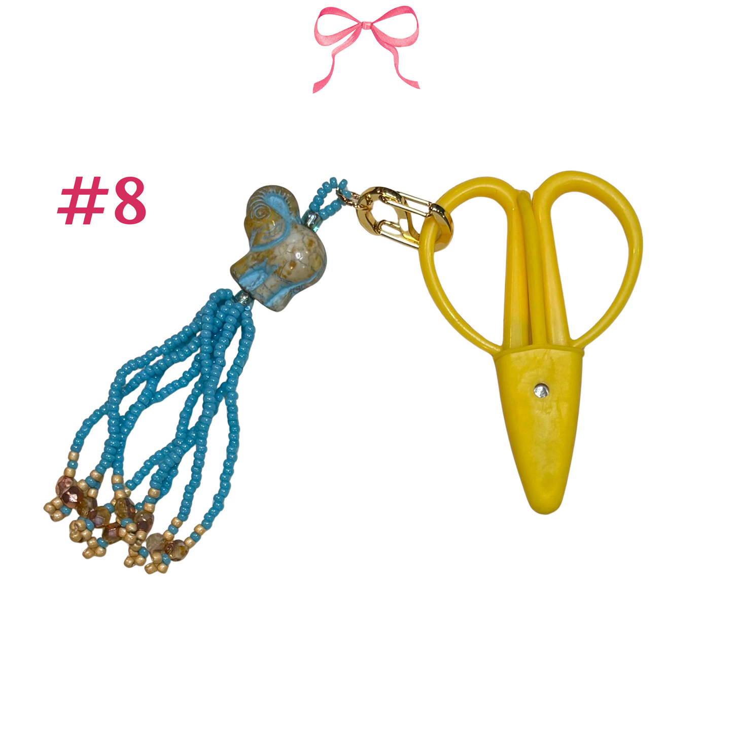 Elephant Scissor Fob with Snips