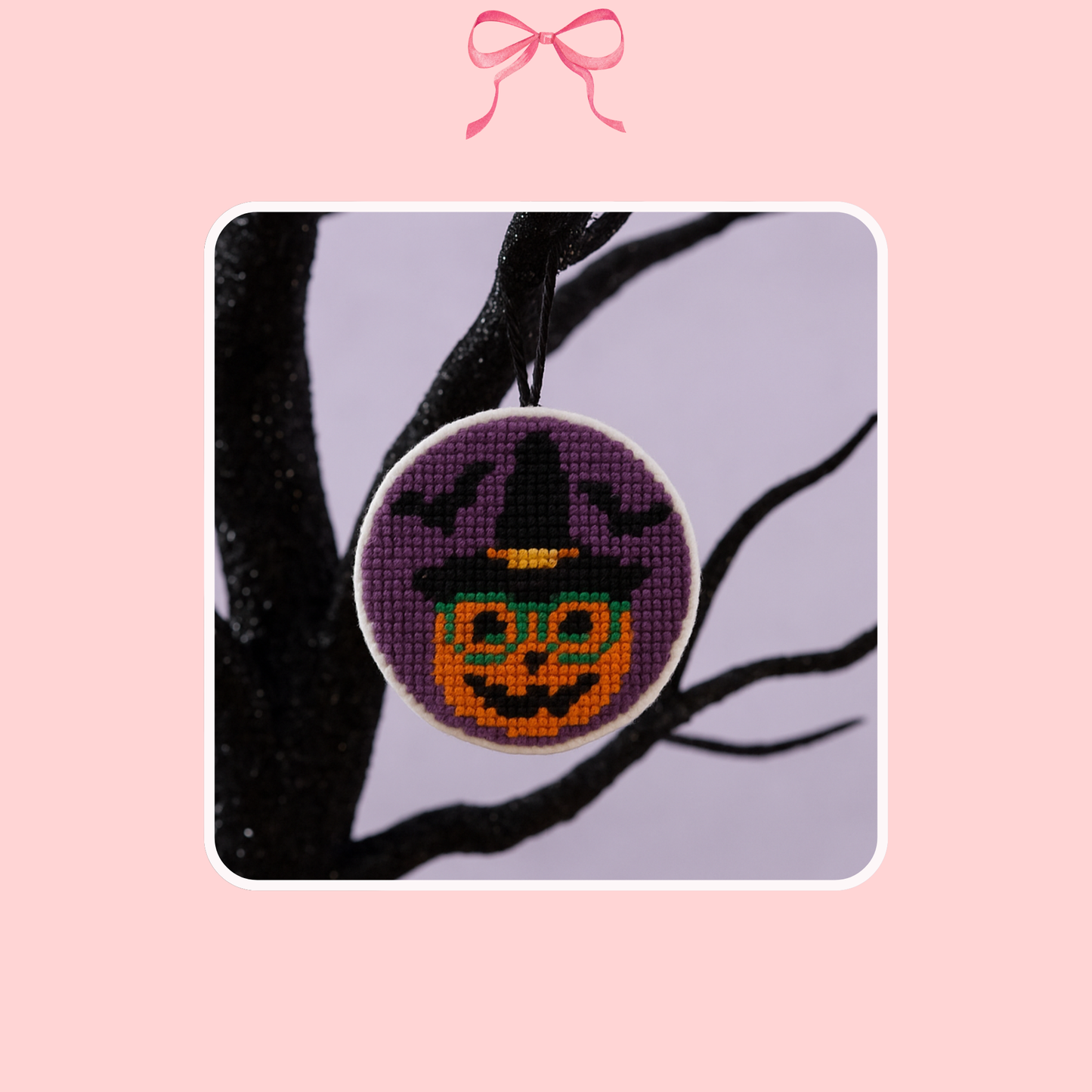 Halloween Pumpkin on 18 Mesh