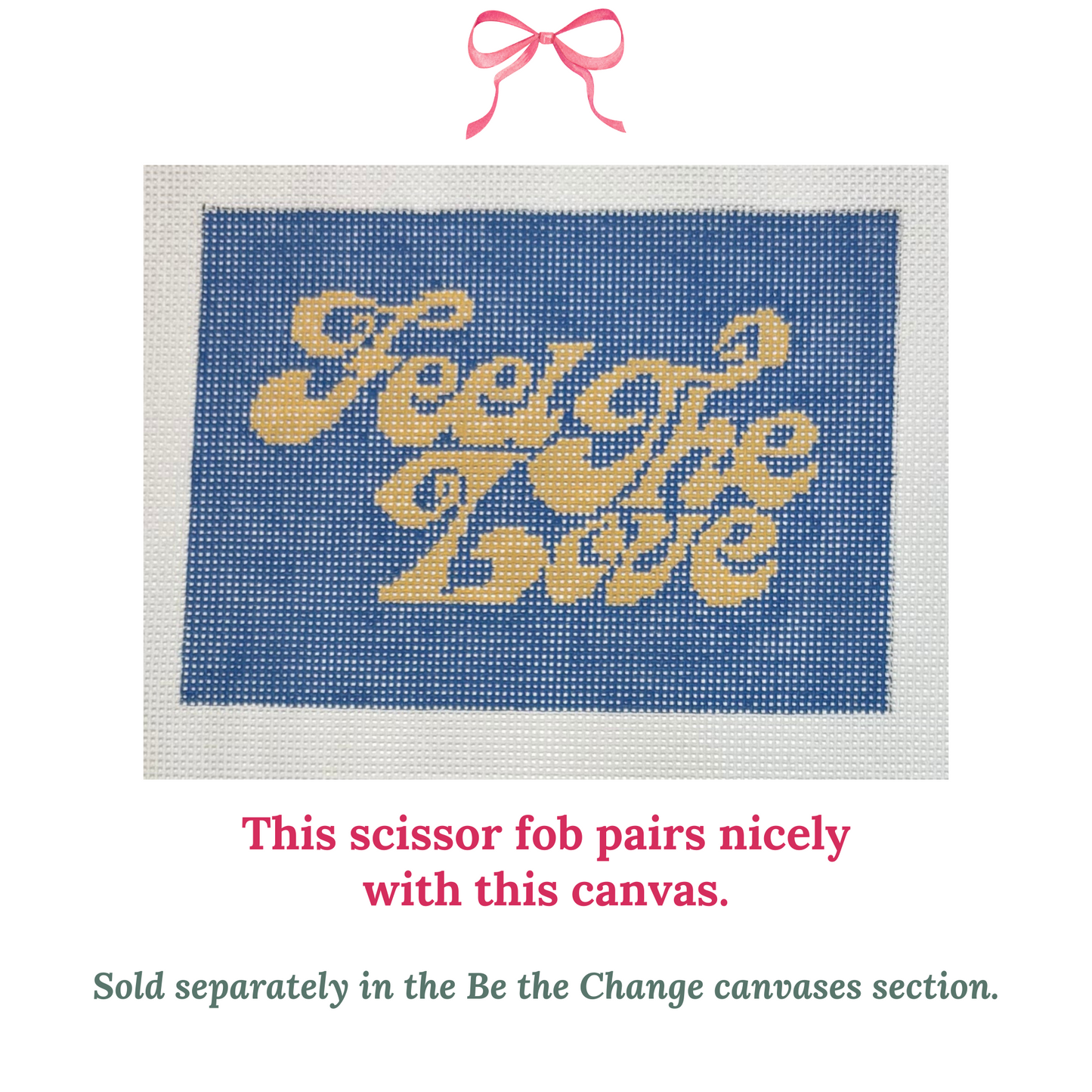 Feel the Love Scissor Fob with Snips