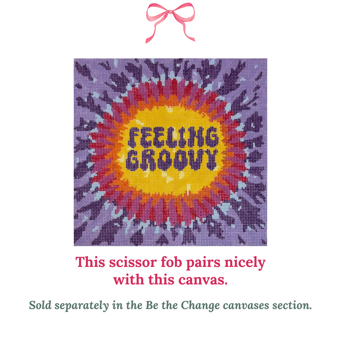 Feeling Groovy Scissor Fob with Snips