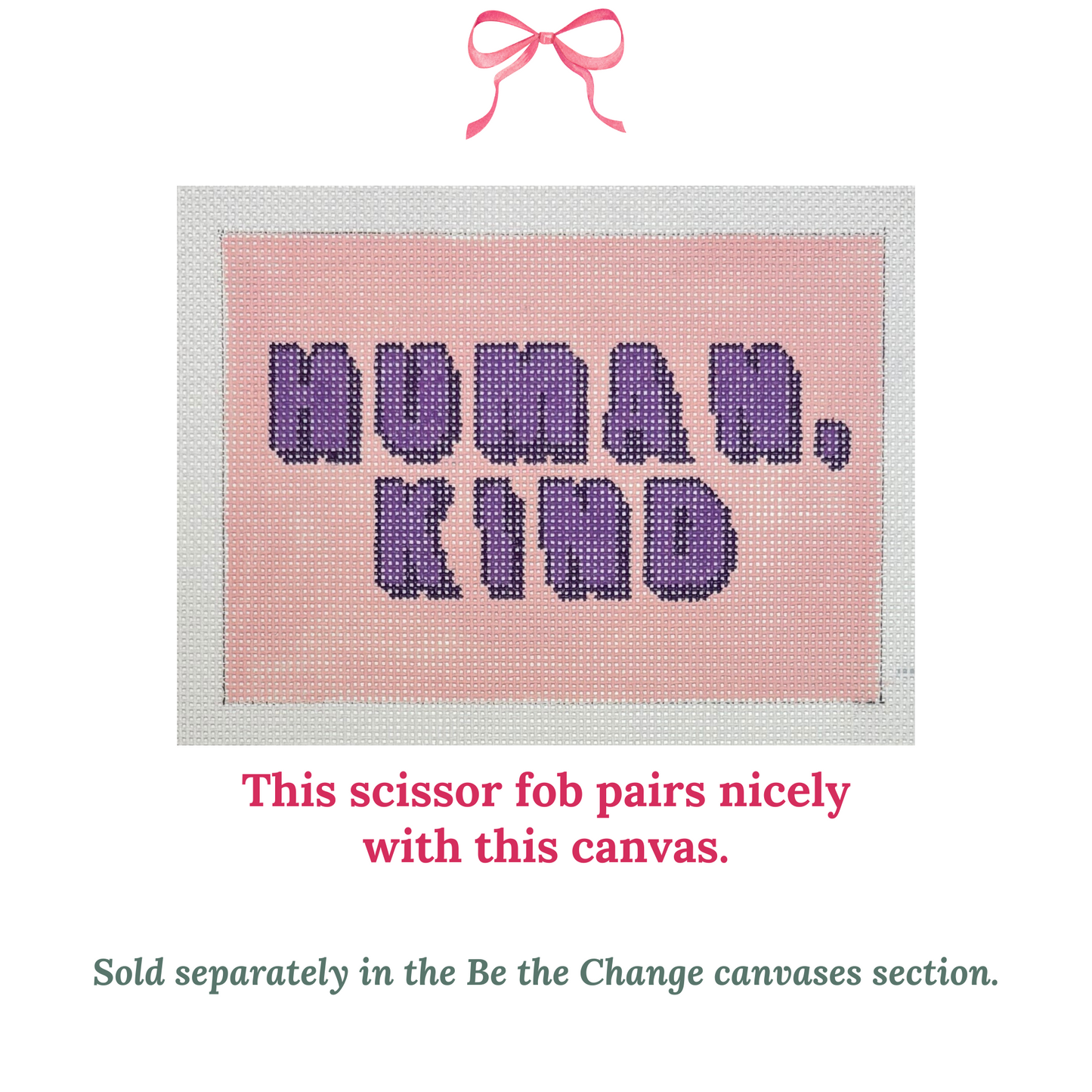 Human, Kind Scissor Fob with Snips