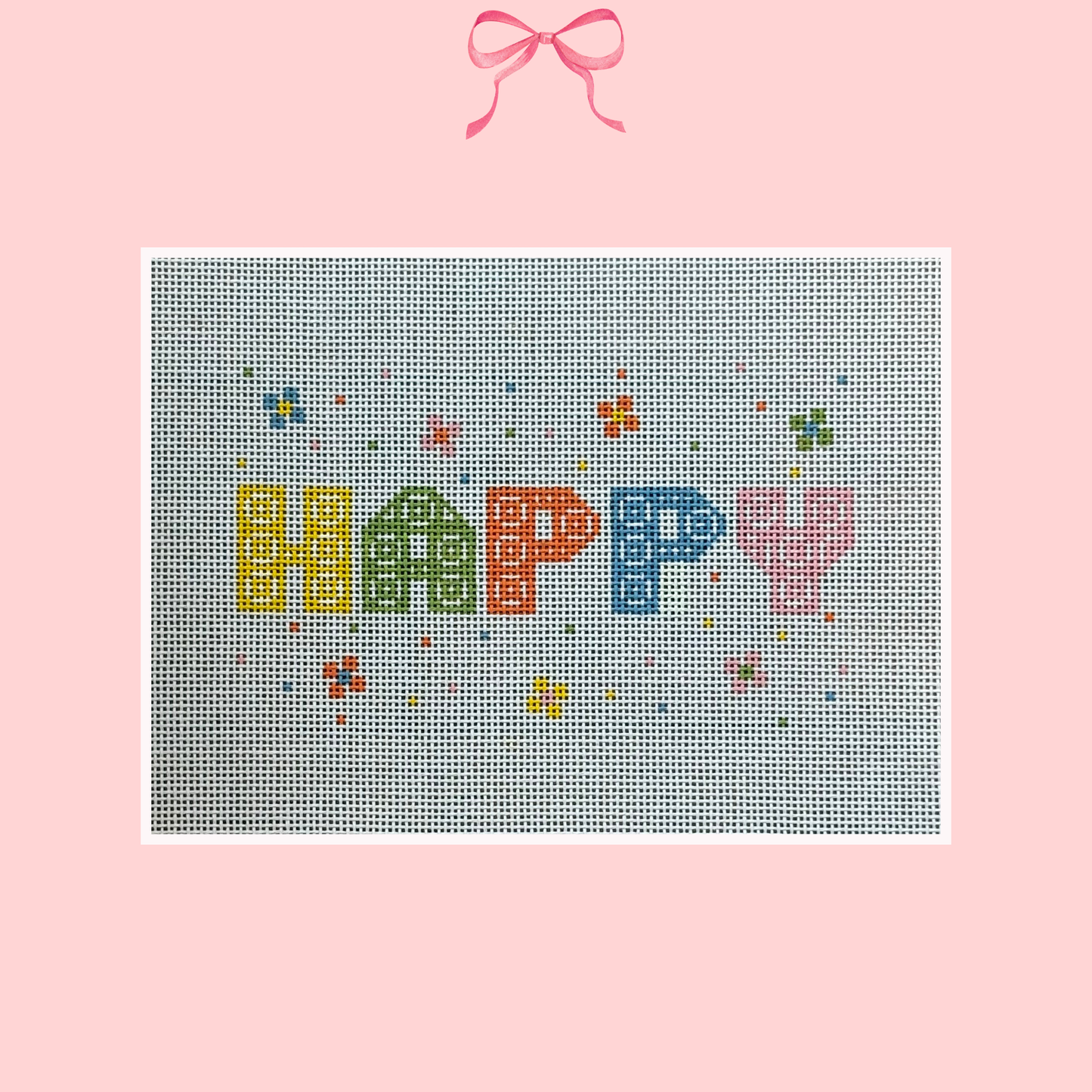 Happy on 13 Mesh (Perfectly Imperfect)