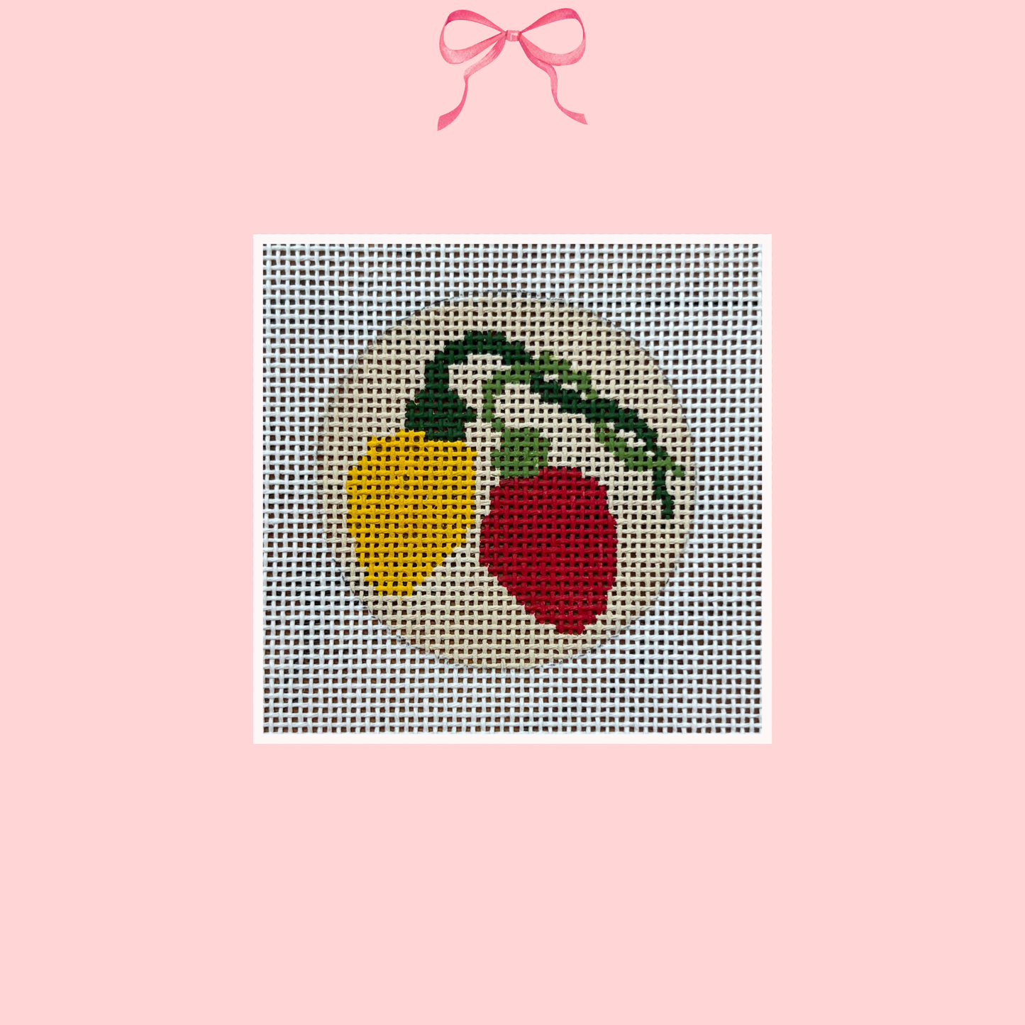 Vintage Christmas Lights on 18 Mesh (Perfectly Imperfect)