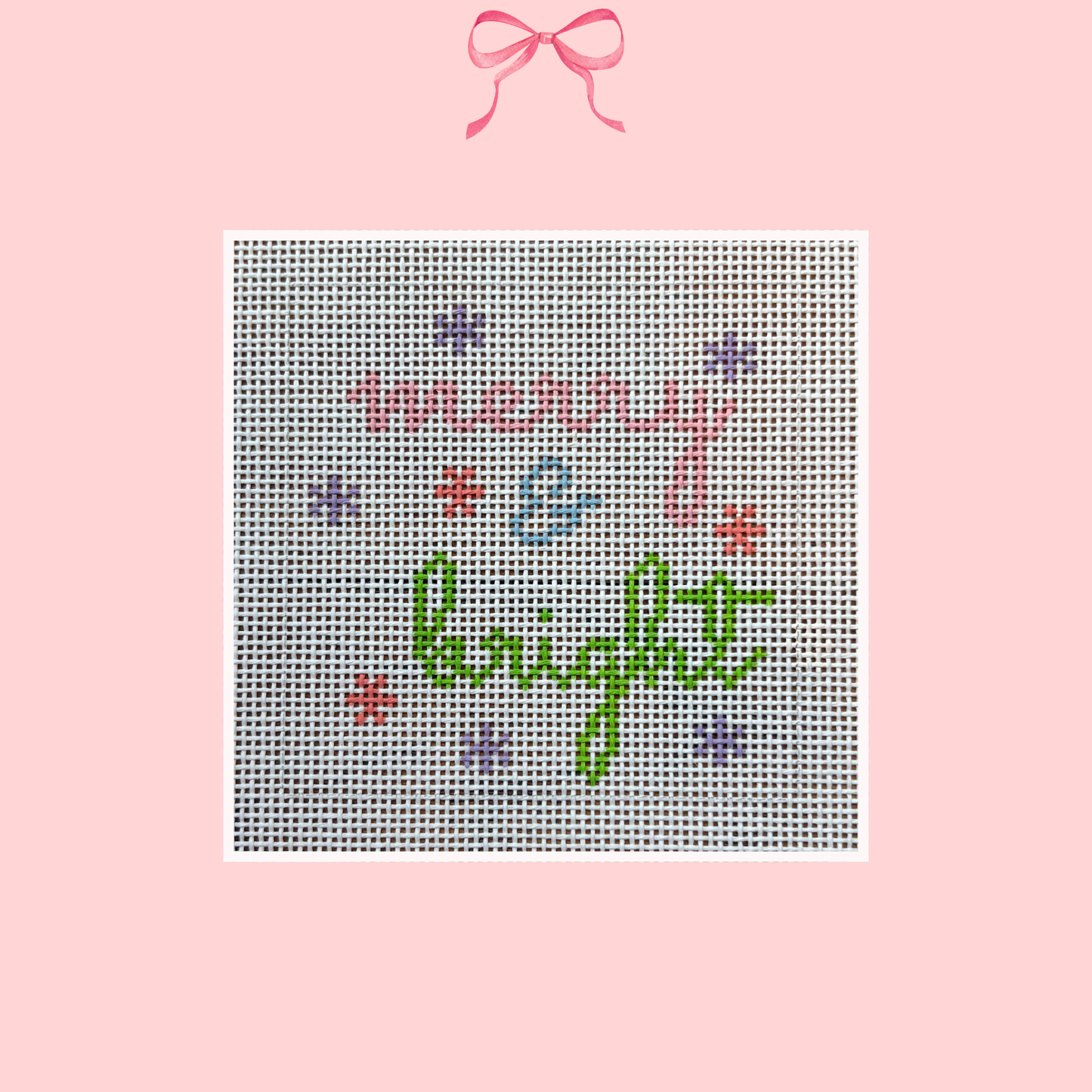 Merry & Bright on 13 Mesh (Perfectly Imperfect)