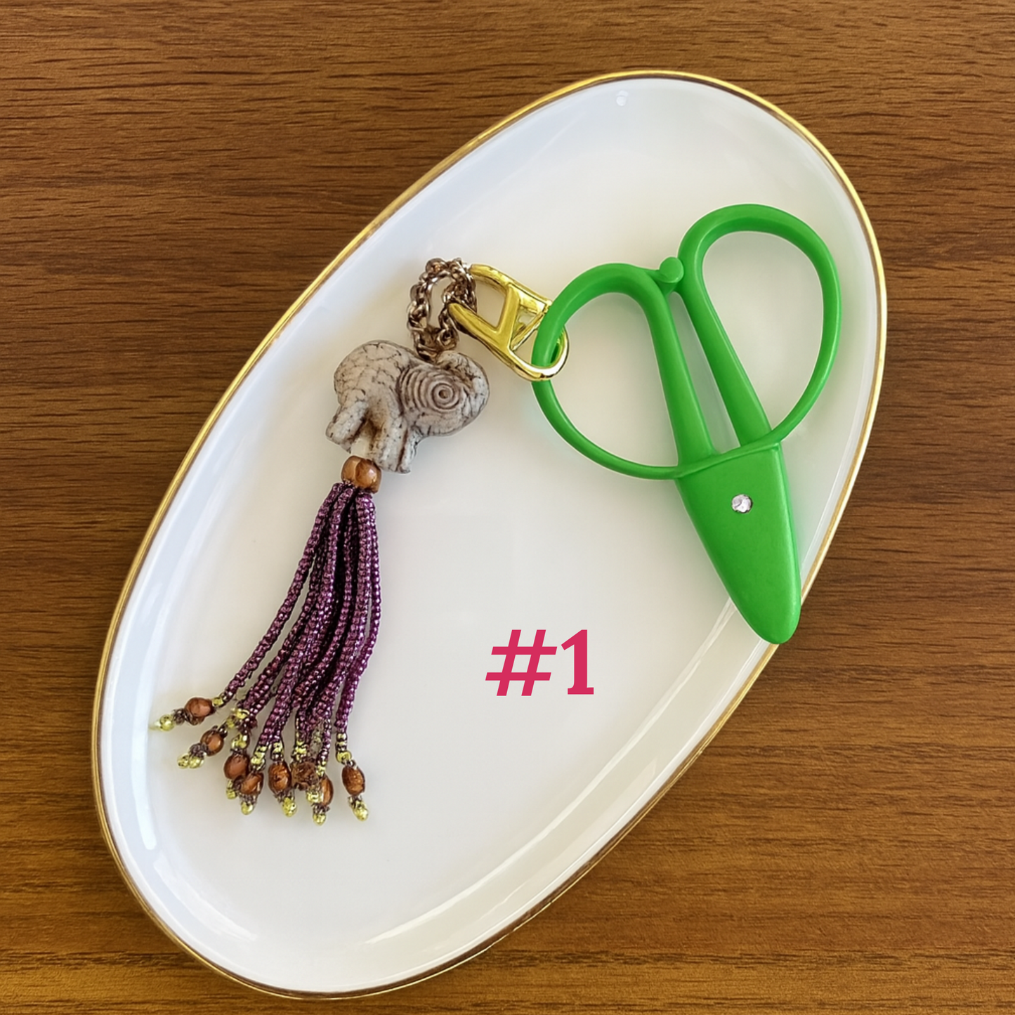 Elephant Scissor Fob with Snips