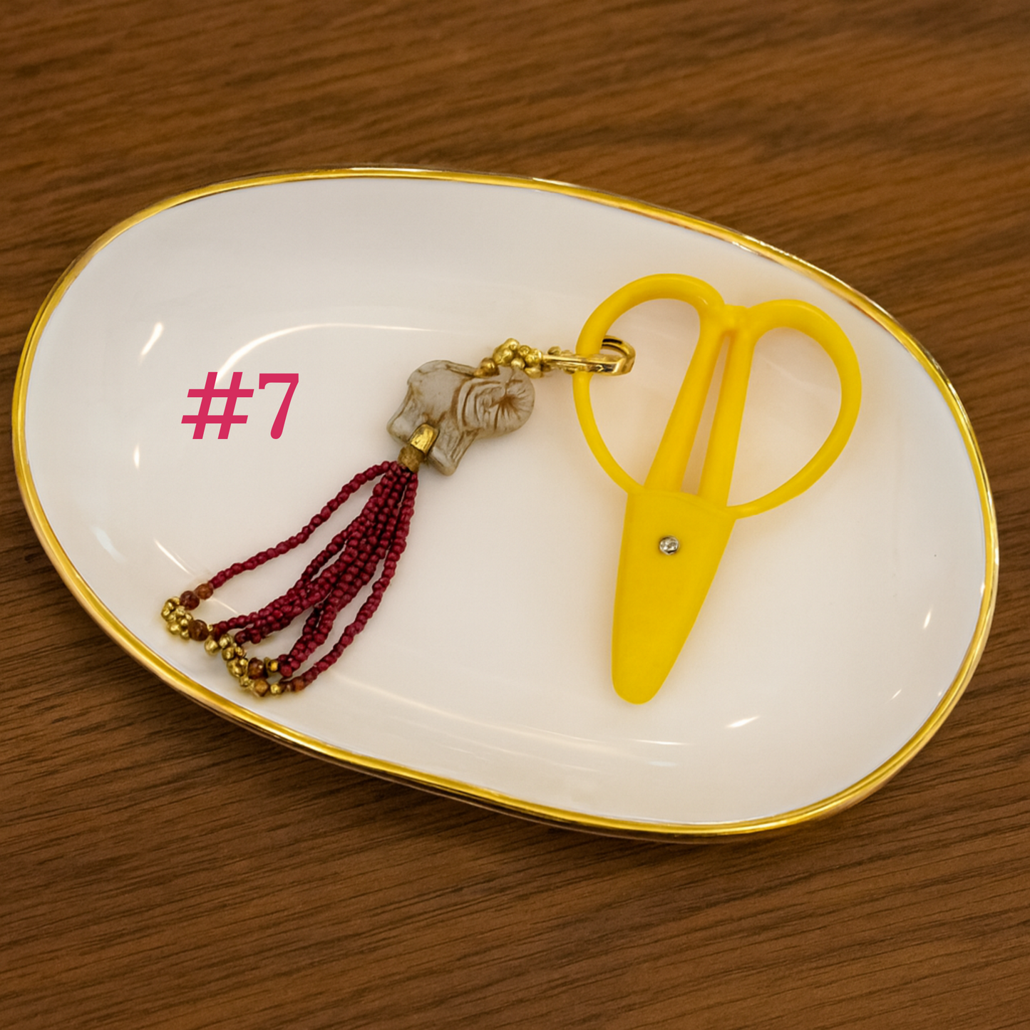 Elephant Scissor Fob with Snips