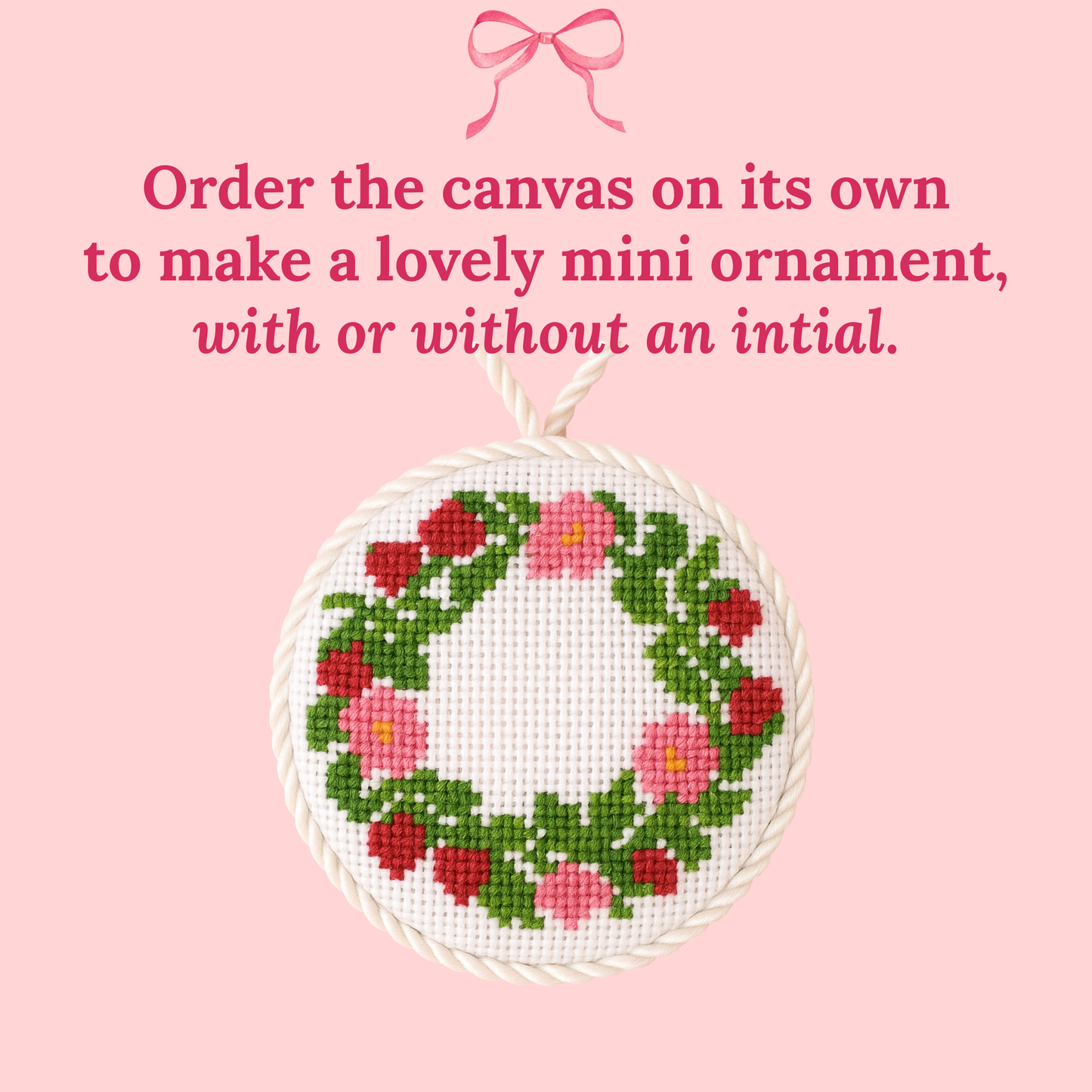 Strawberries Wreath on 18 Mesh