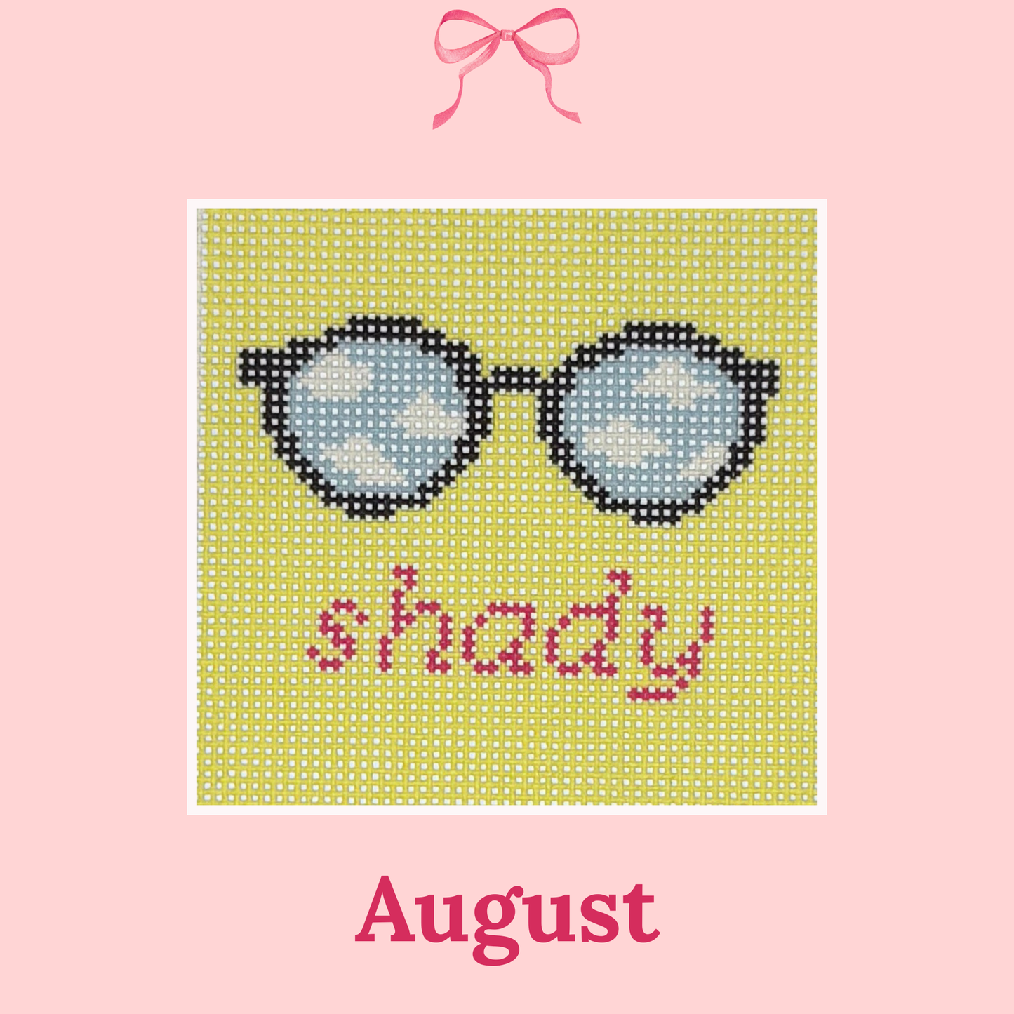 Monthly Designs, 4x4 on 13 Mesh