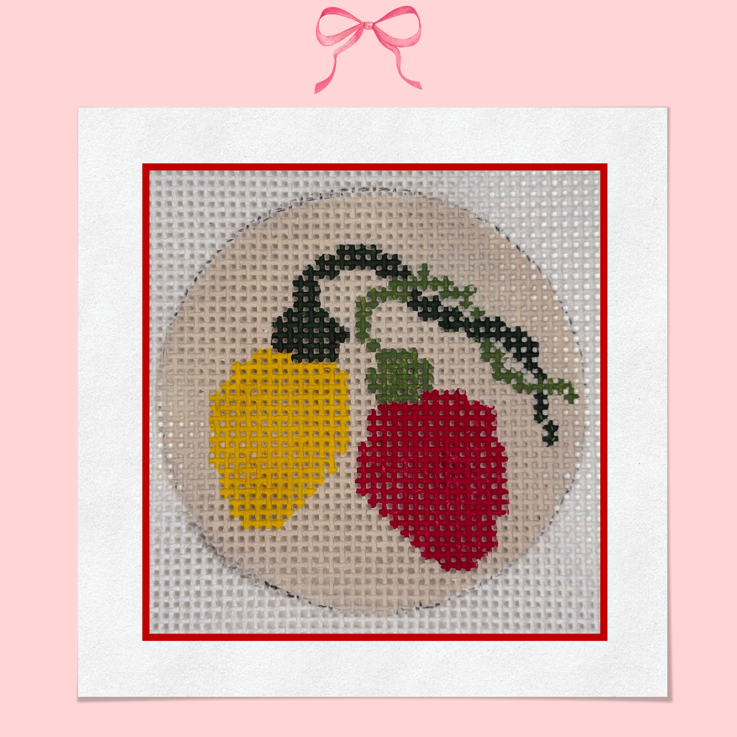 Christmas Lights, Vintage Style on 18 Mesh