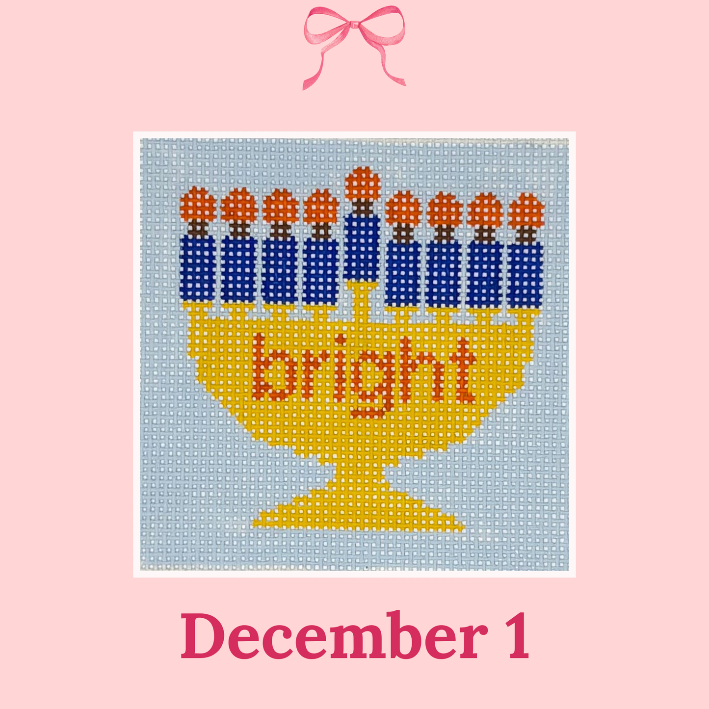 Monthly Designs, 4x4 on 13 Mesh