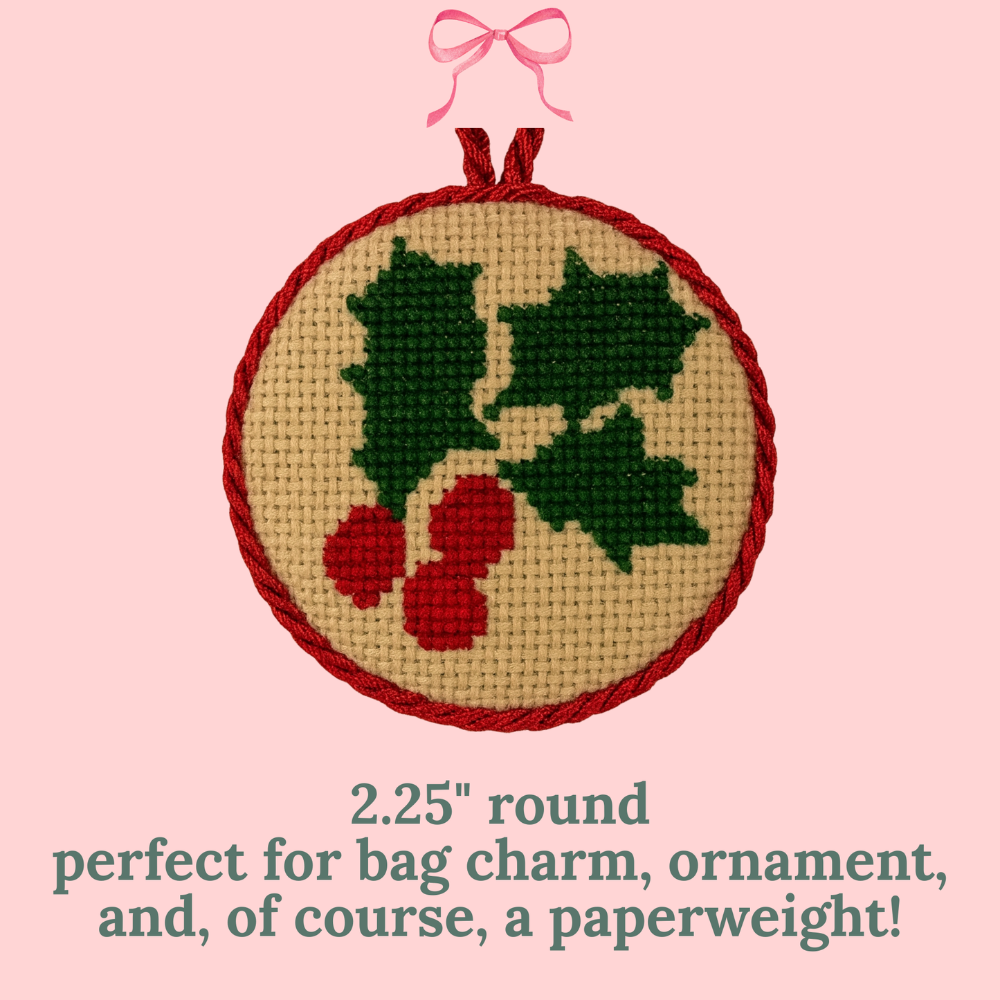 Holly, Vintage Style on 18 Mesh