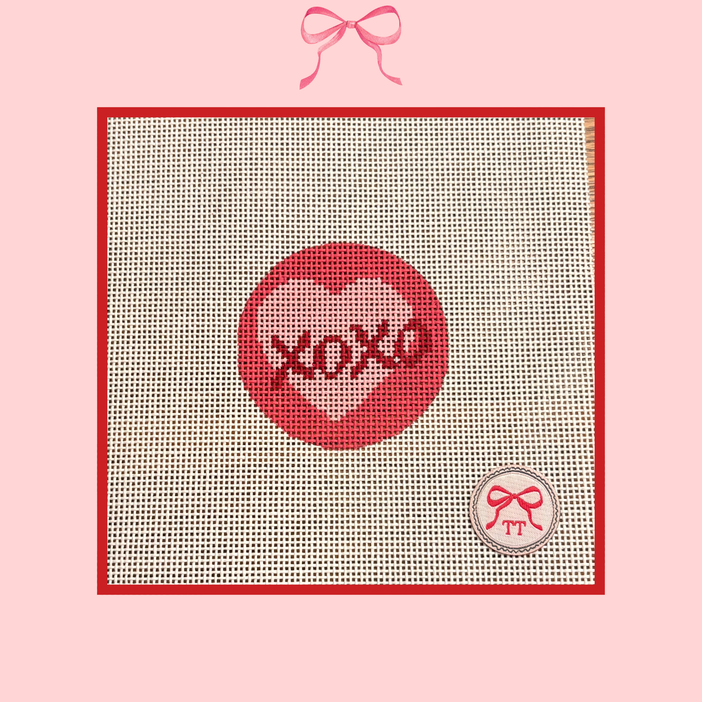 Hugs & Kisses on 13 Mesh