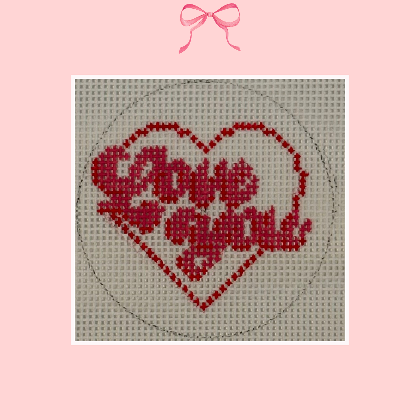 Love You on 18 Mesh