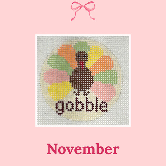 Gobble, 2.25" Round on 18 Mesh