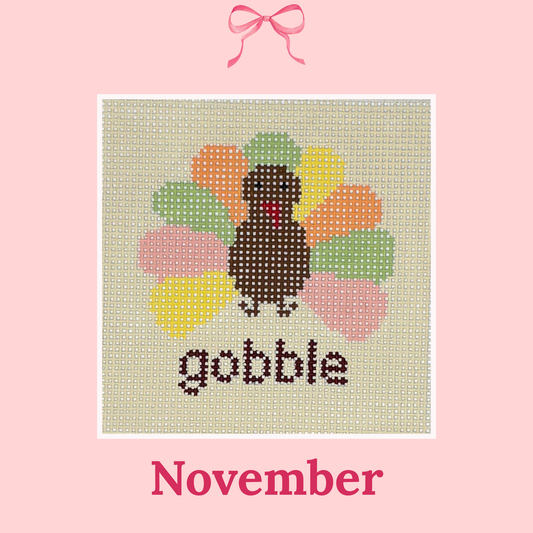 Gobble, 4x4 on 13 Mesh