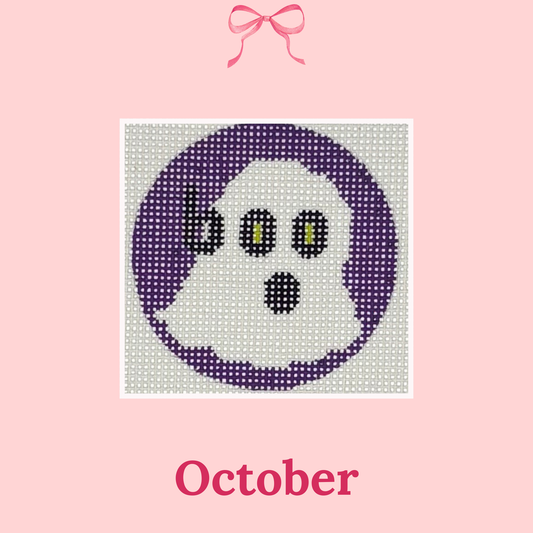 Boo, 2.25" Round on 18 Mesh