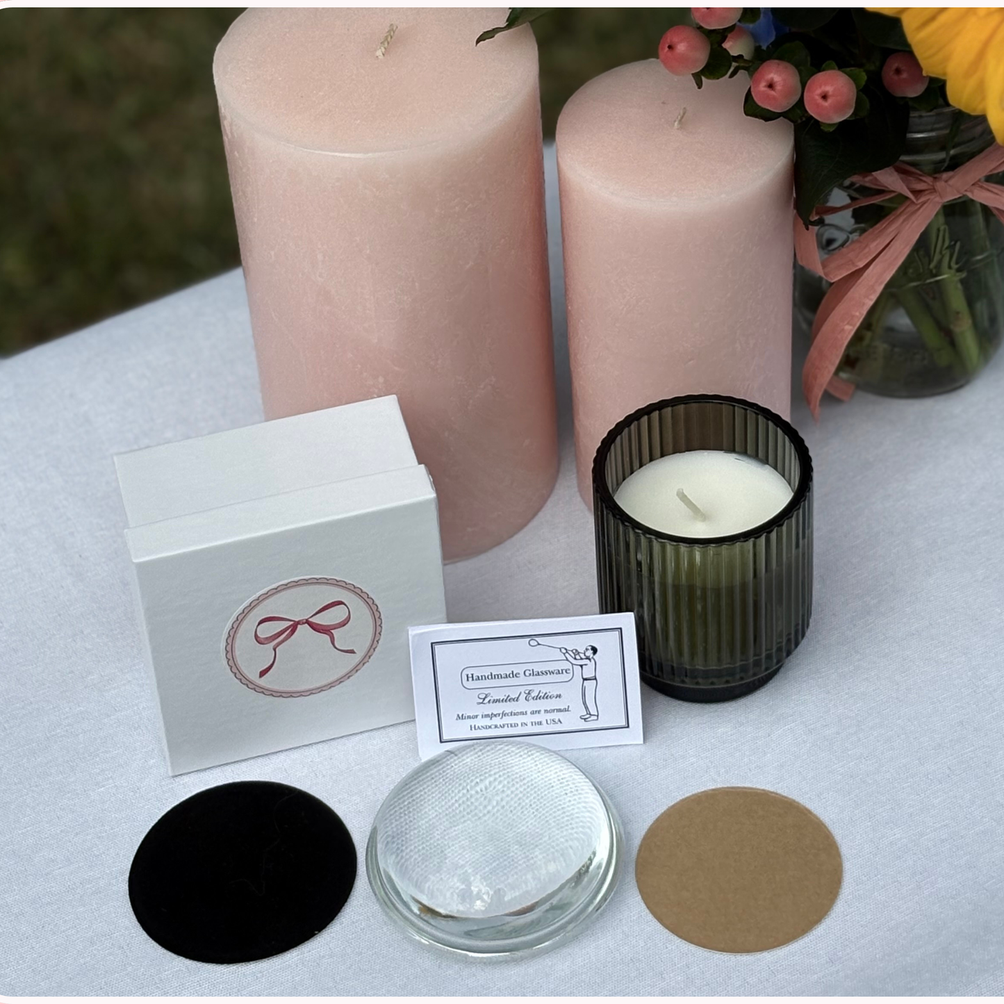 Glass Dome Paperweight Self-Finishing Kit