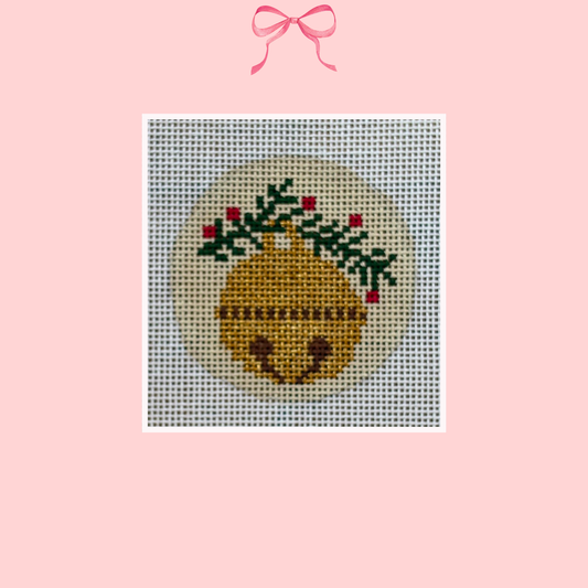 Vintage Bell on 18 Mesh (Perfectly Imperfect)