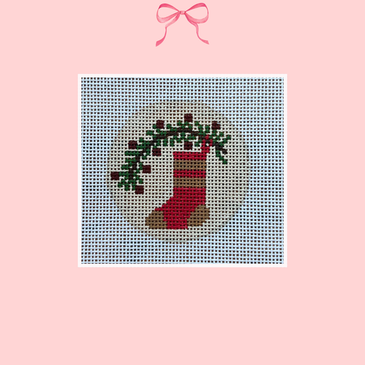 Vintage Sock on 18 Mesh (Perfectly Imperfect)