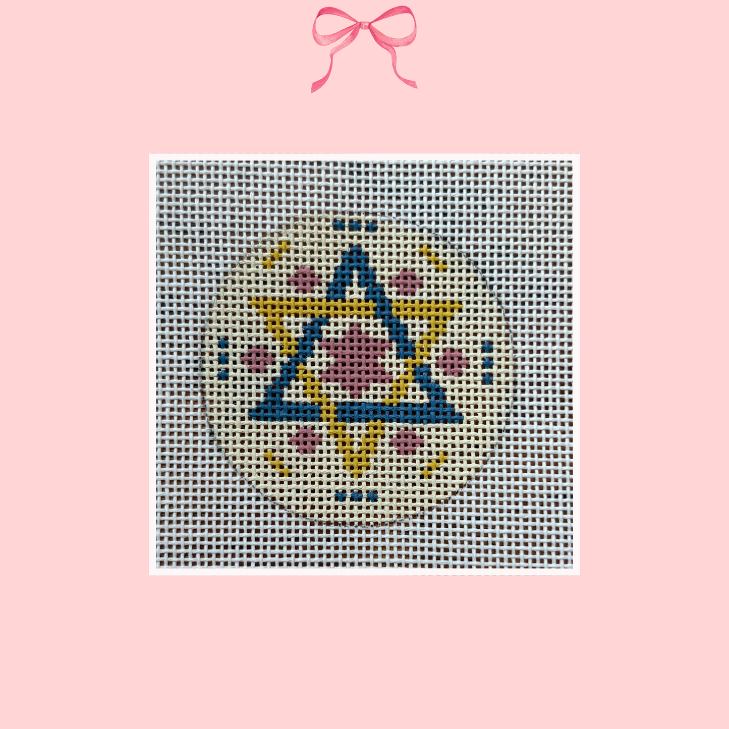 Stars of David on 18 Mesh (Perfectly Imperfect)