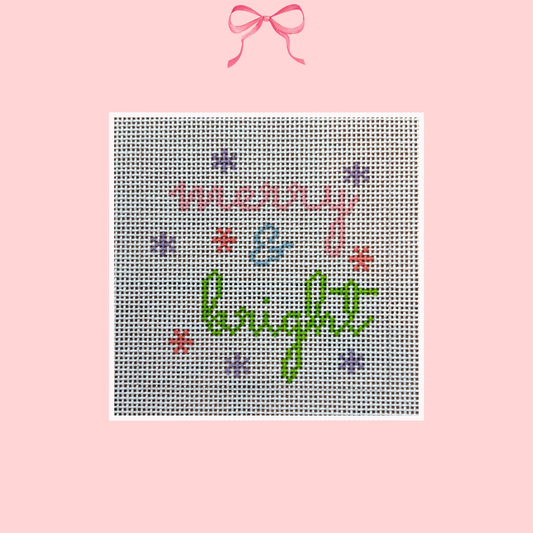 Merry & Bright on 13 Mesh (Perfectly Imperfect)