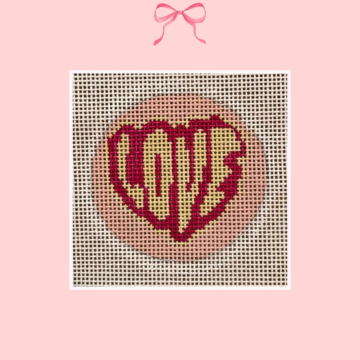 Groovy Love on 18 Mesh (Perfectly Imperfect)