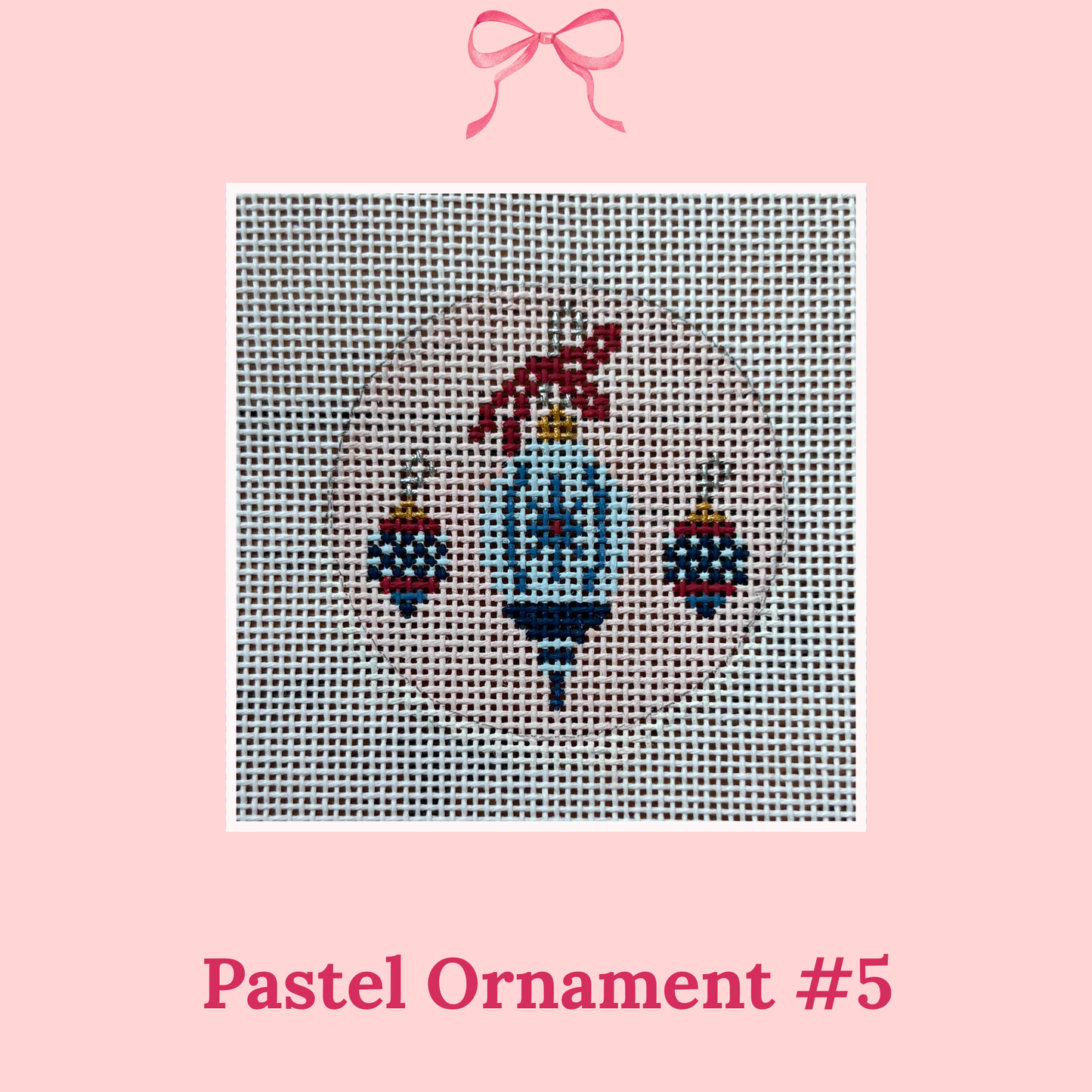 Pastel Ornaments on 18 Mesh (Perfectly Imperfect)