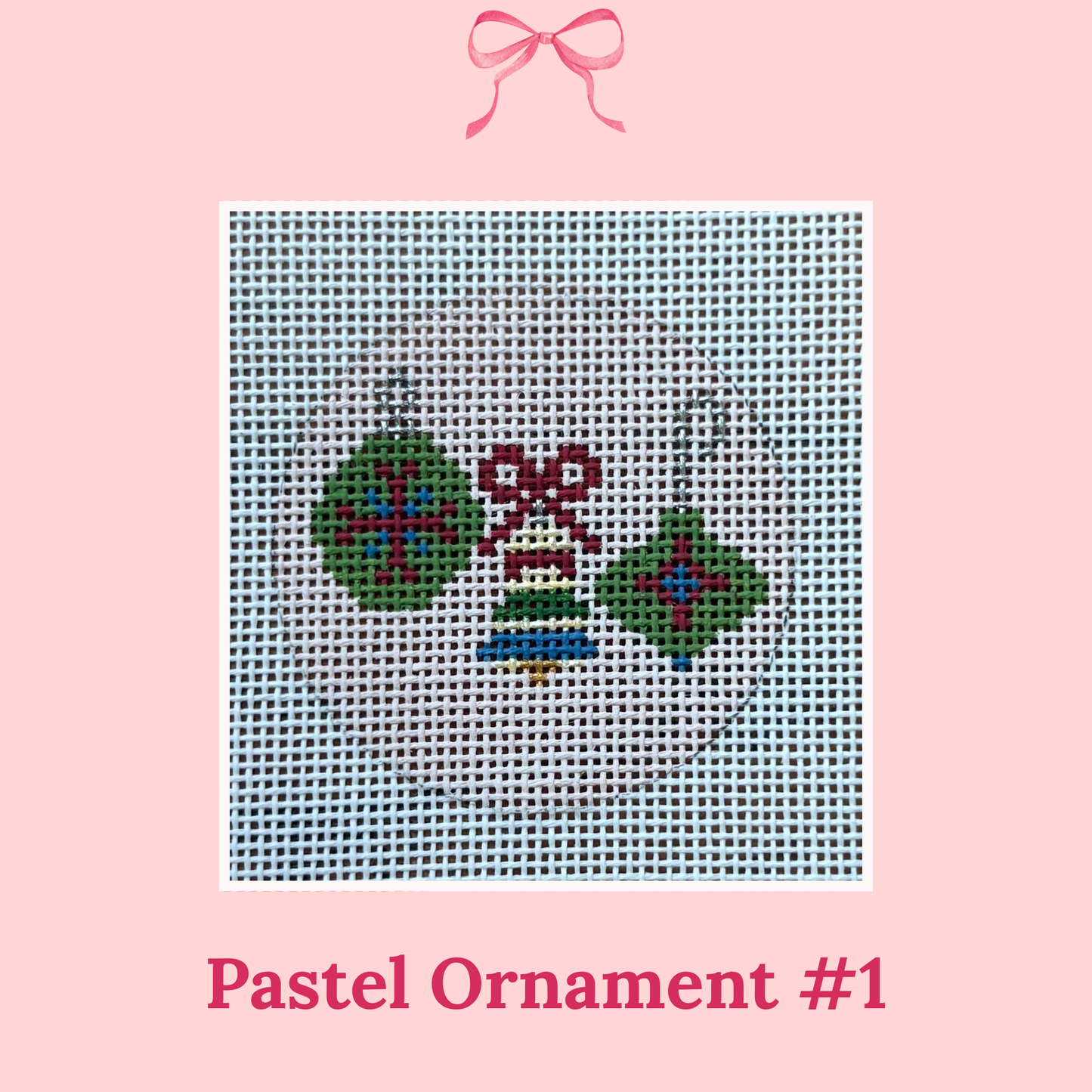 Pastel Ornaments on 18 Mesh (Perfectly Imperfect)