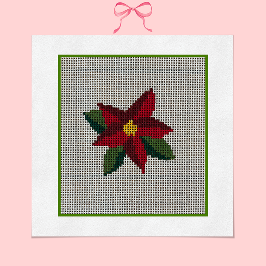 Poinsettia on 13 Mesh