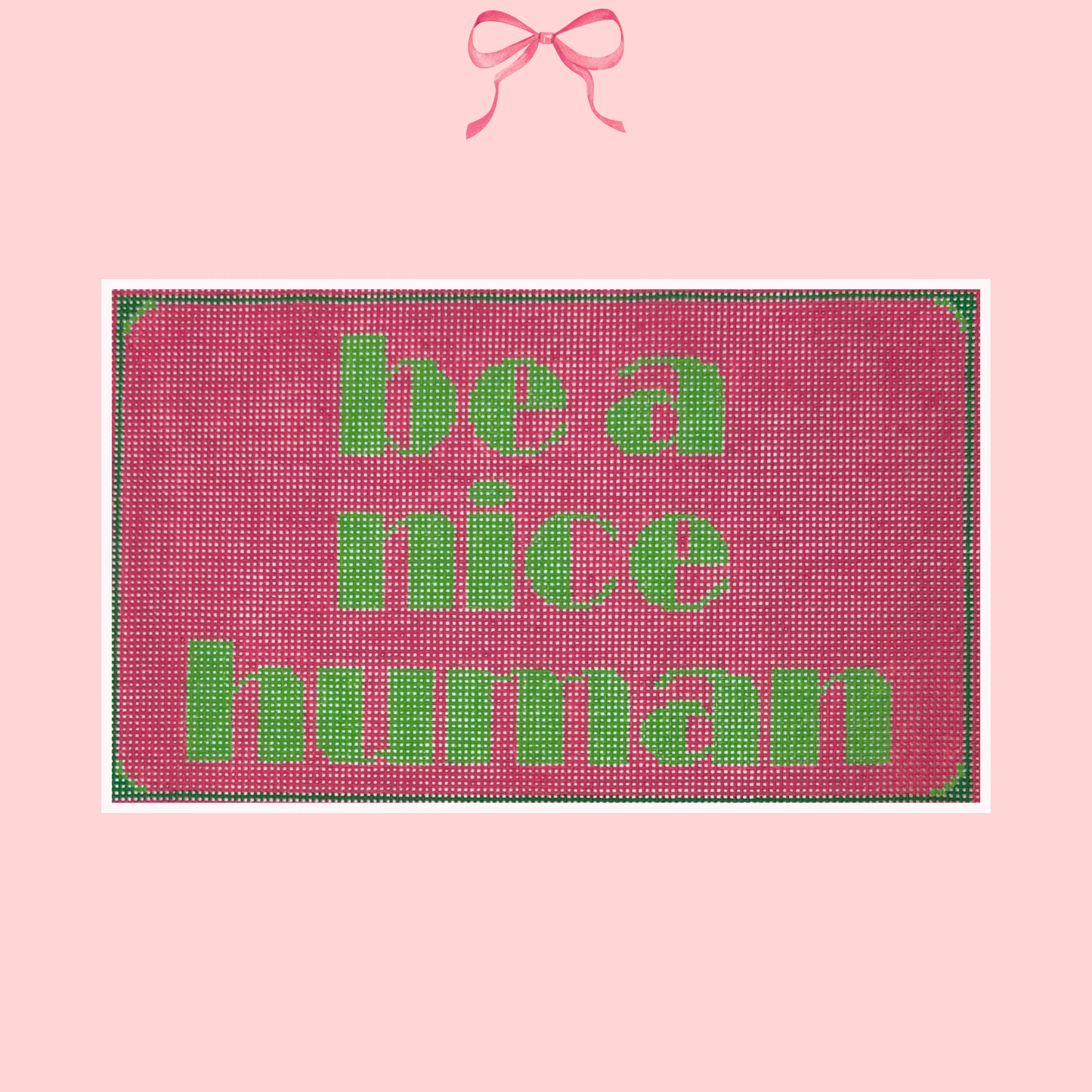 Be A Nice Human on 13 Mesh