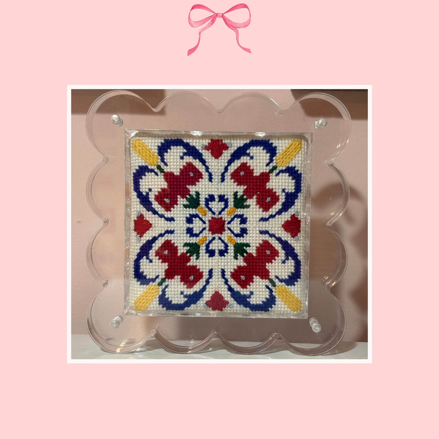 Tiles on 13 Mesh