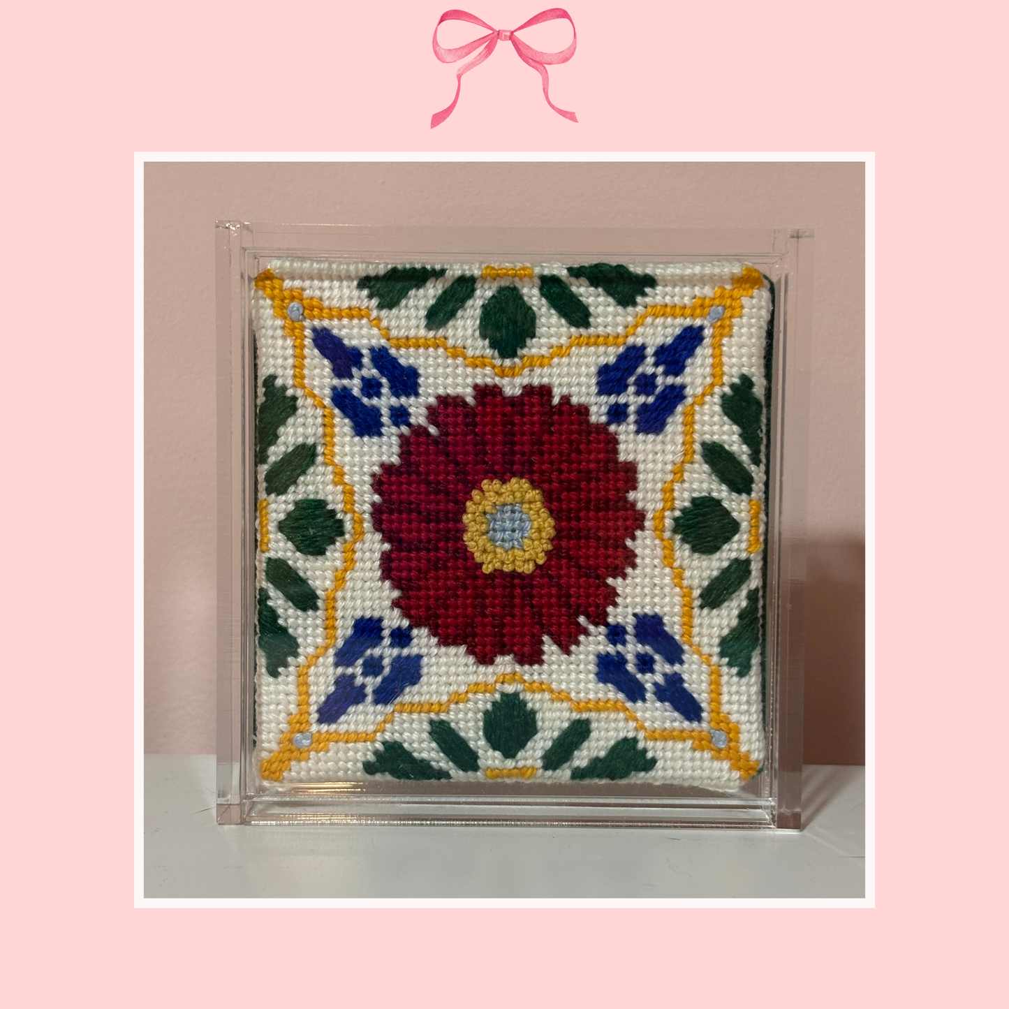 Tiles on 13 Mesh