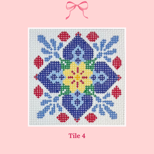 Tiles on 13 Mesh