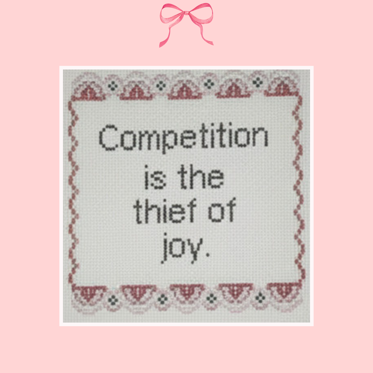 Competition is the Thief of Joy on 13 Mesh