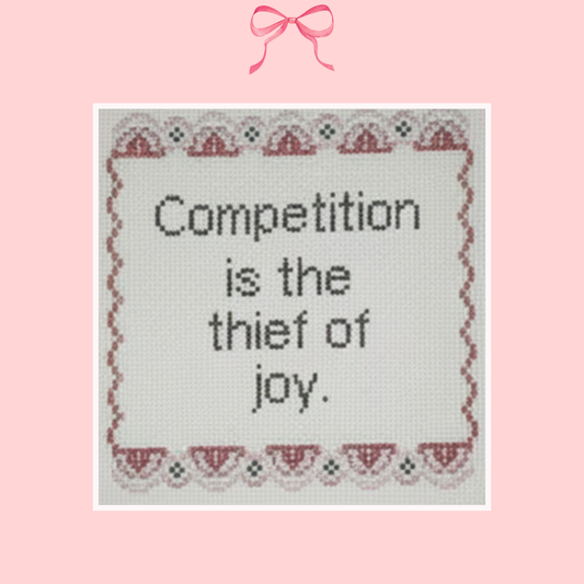 Competition is the Thief of Joy on 13 Mesh