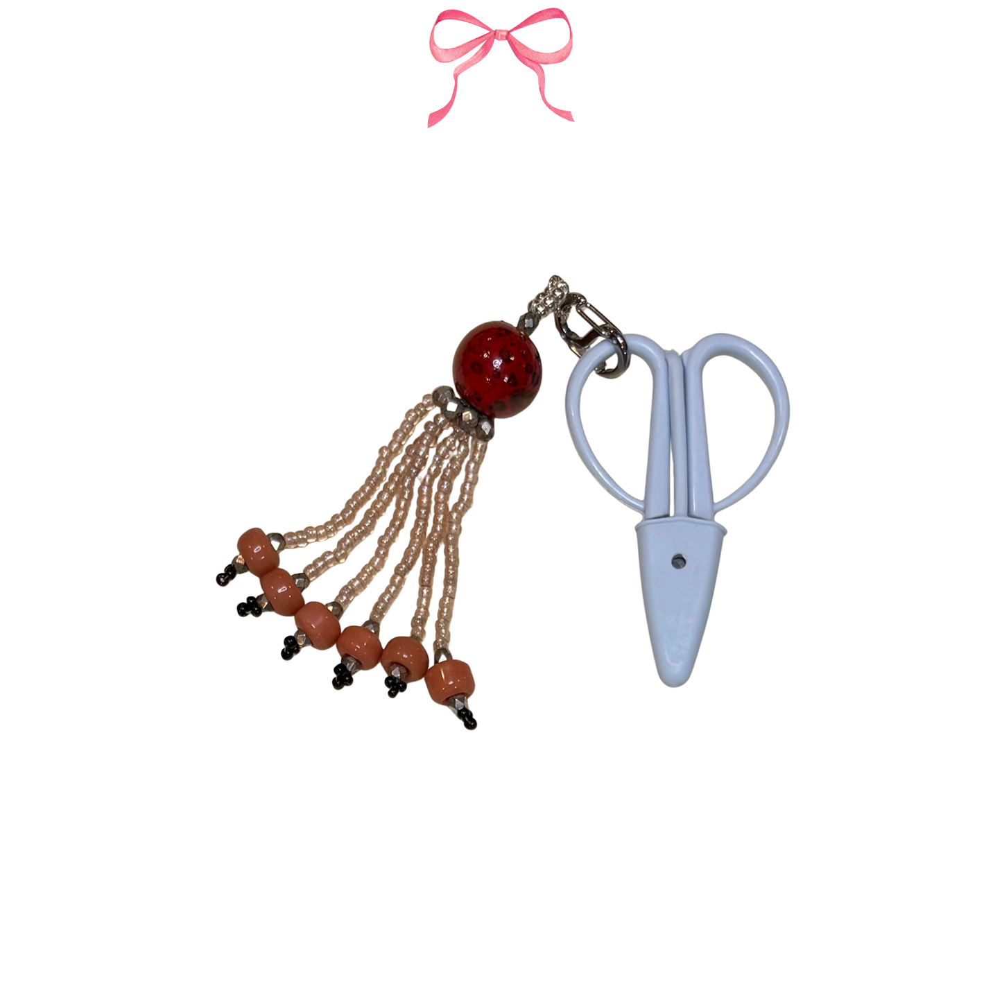 Love Scissor Fob