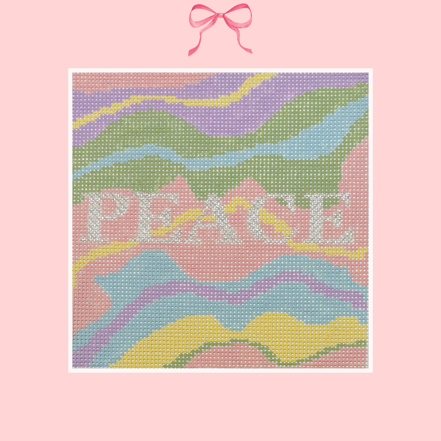Peace on 18 Mesh