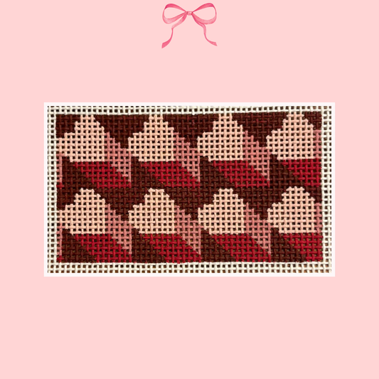 Hearts on 13 Mesh