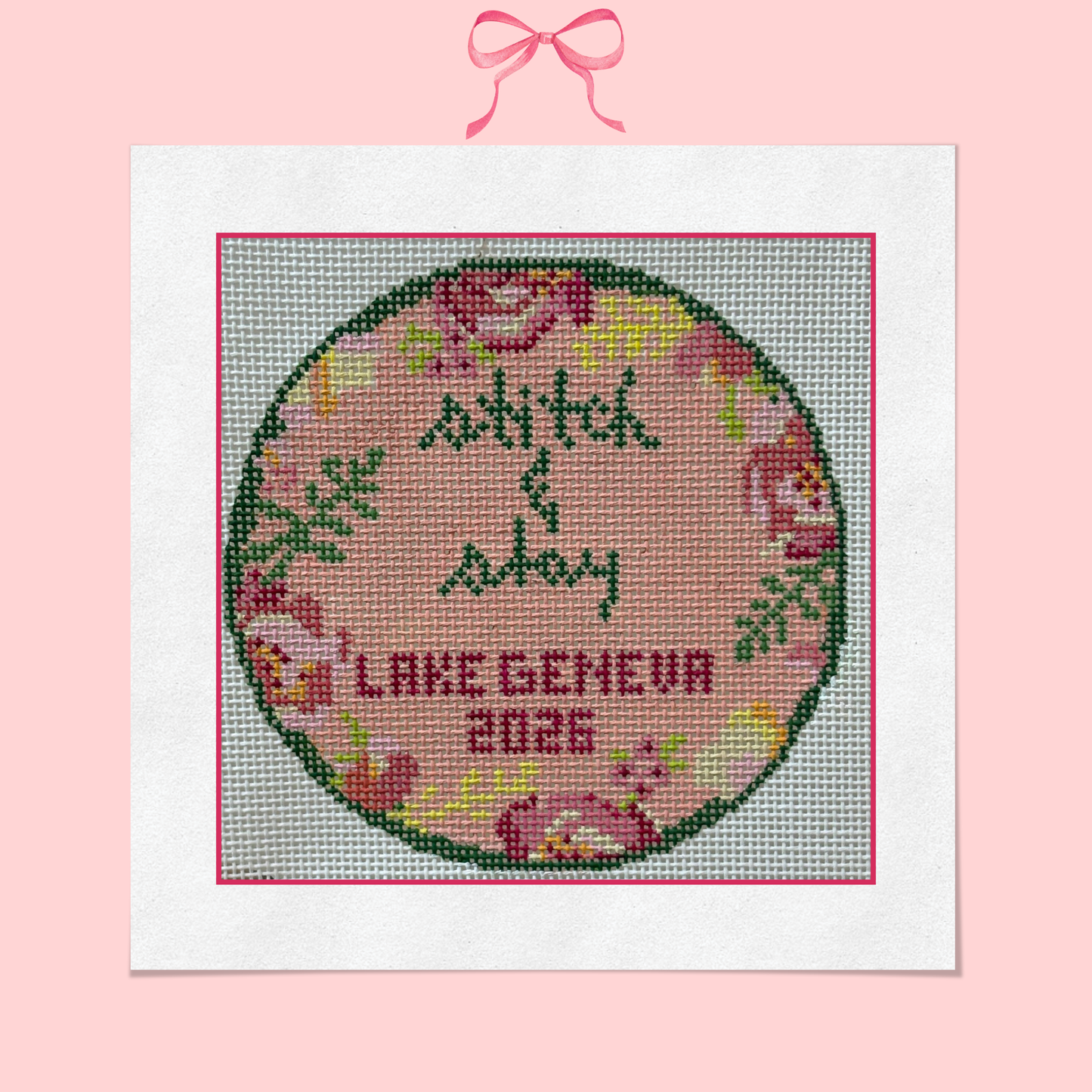 Stitch and Stay Retreat Ornament ~ PREORDER