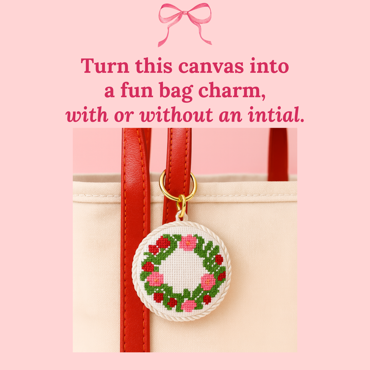 Strawberries Wreath on 18 Mesh